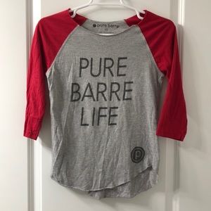 Pure Barre Baseball Tee